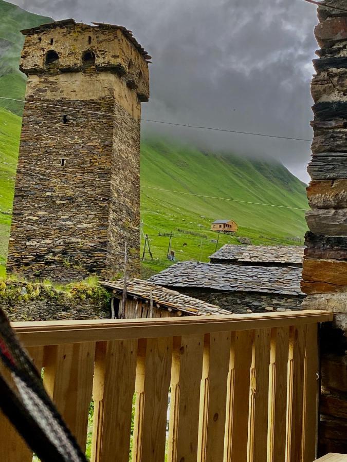 Nizharadze'S Tower Ushguli Exterior foto