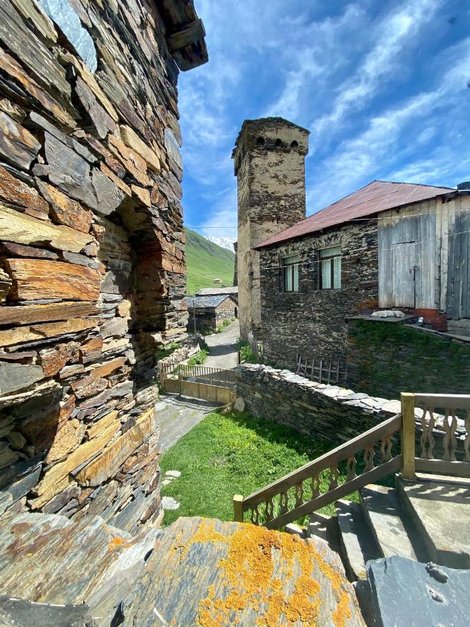 Nizharadze'S Tower Ushguli Exterior foto